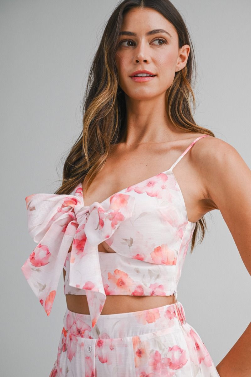 FLORAL BOW MIDI SET
