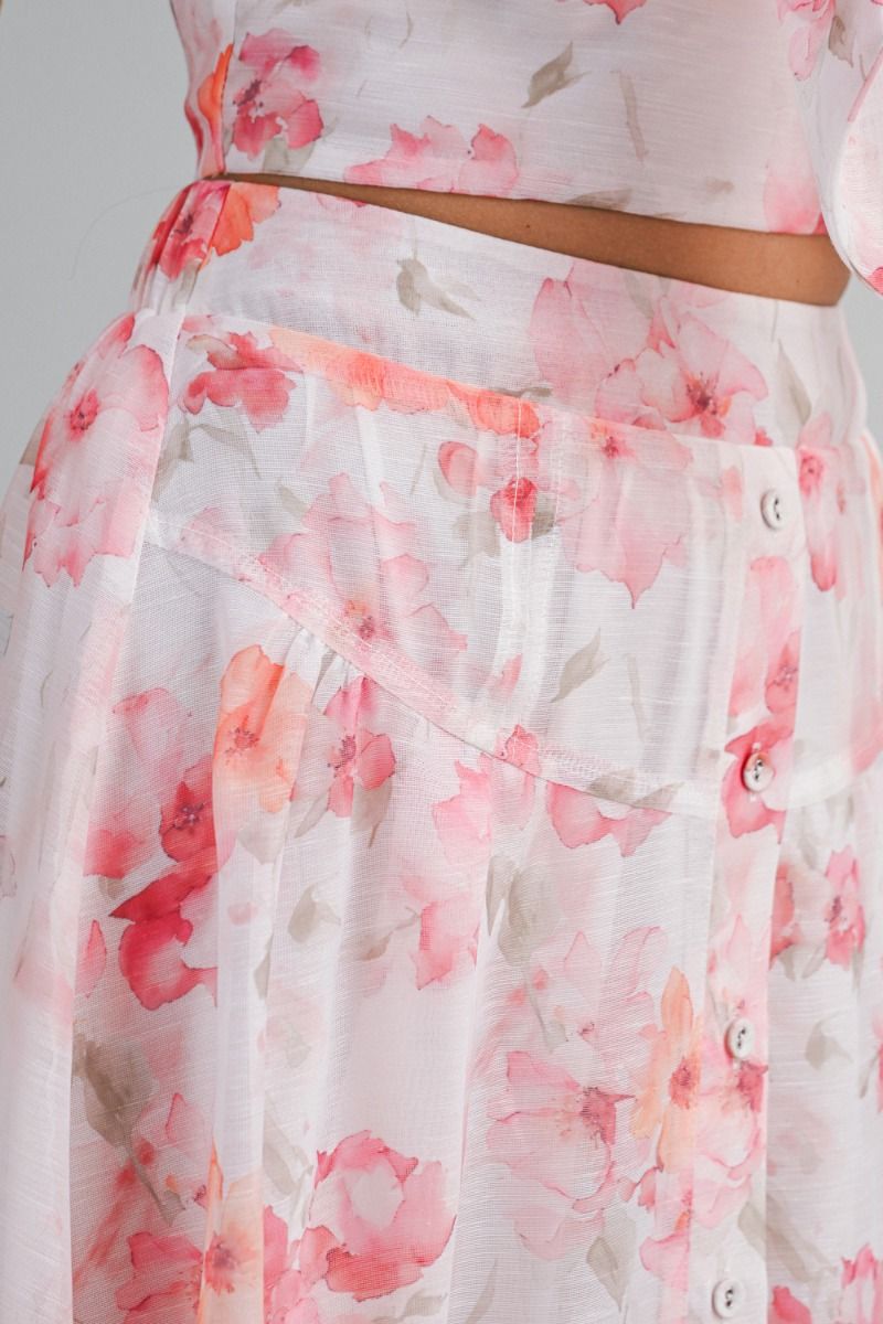 FLORAL BOW MIDI SET