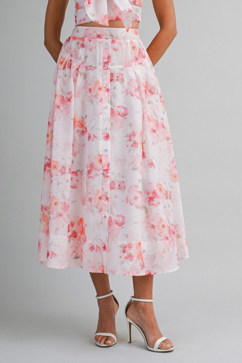 FLORAL BOW MIDI SET