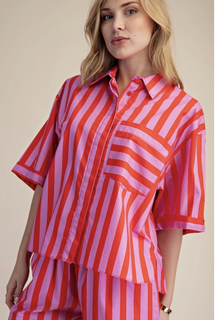 RIVIERA STRIPE TOP