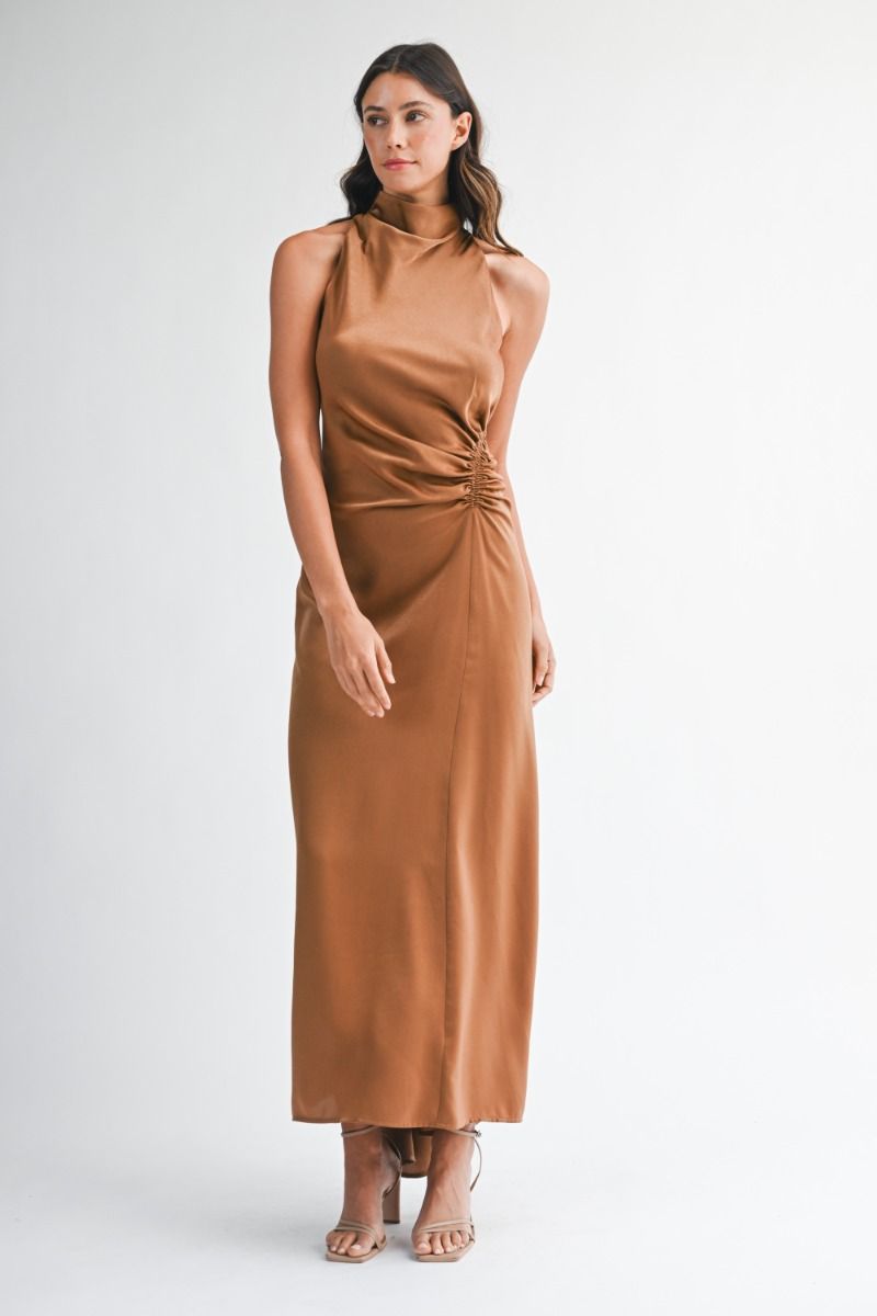 SATIN WHISPER MAXI DRESS