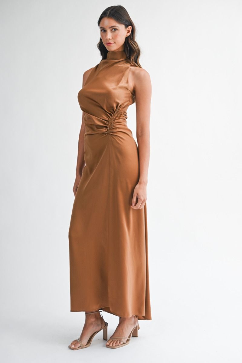 SATIN WHISPER MAXI DRESS