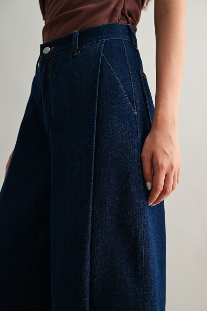 PANTALONES VAQUEROS ANCHOS SASTRE