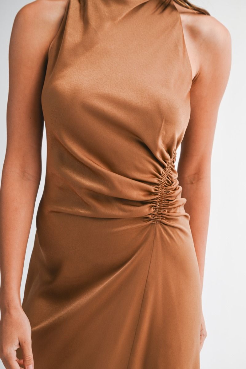 SATIN WHISPER MAXI DRESS