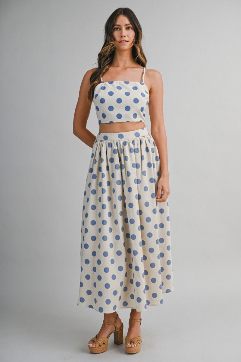 BLUEBELL POLKA DOT SET