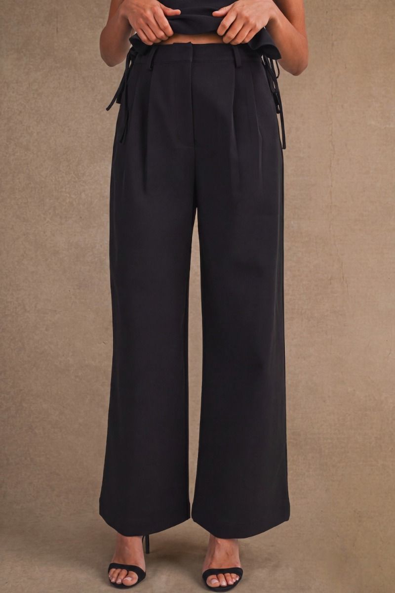 SIDE LACE PANT SET
