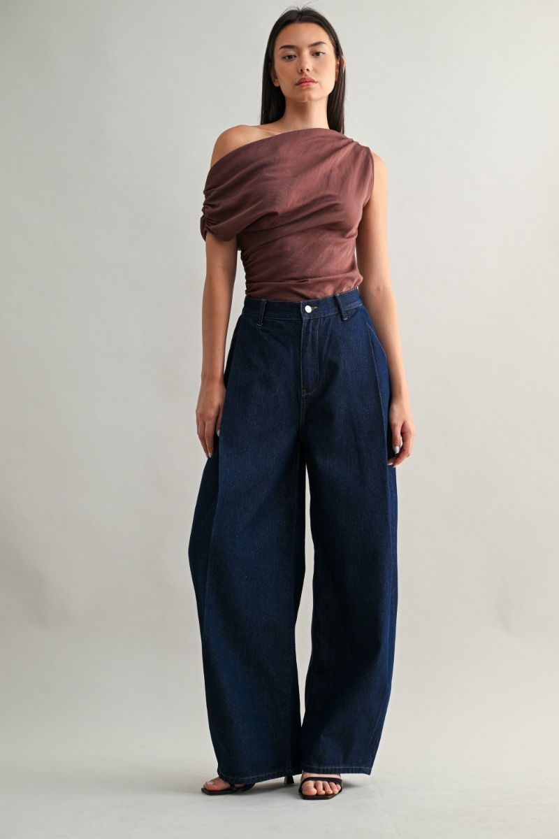 PANTALONES VAQUEROS ANCHOS SASTRE