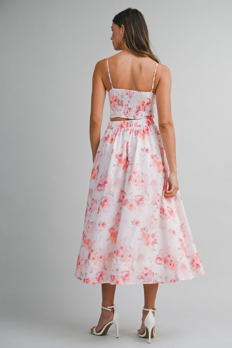 FLORAL BOW MIDI SET