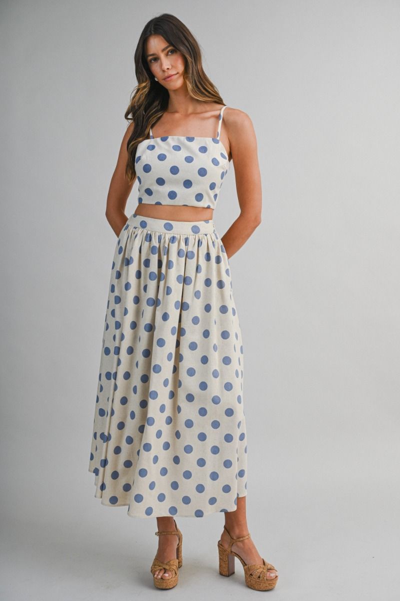 BLUEBELL POLKA DOT SET