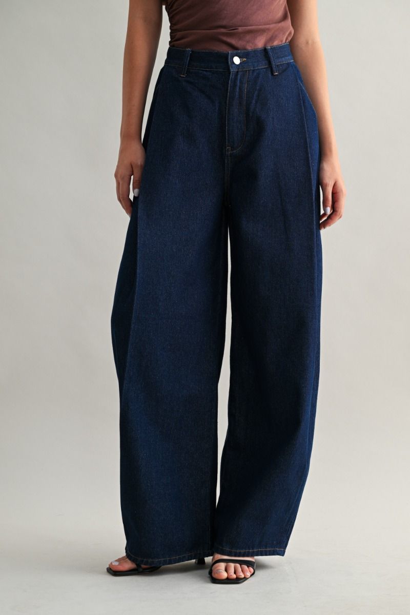 PANTALONES VAQUEROS ANCHOS SASTRE