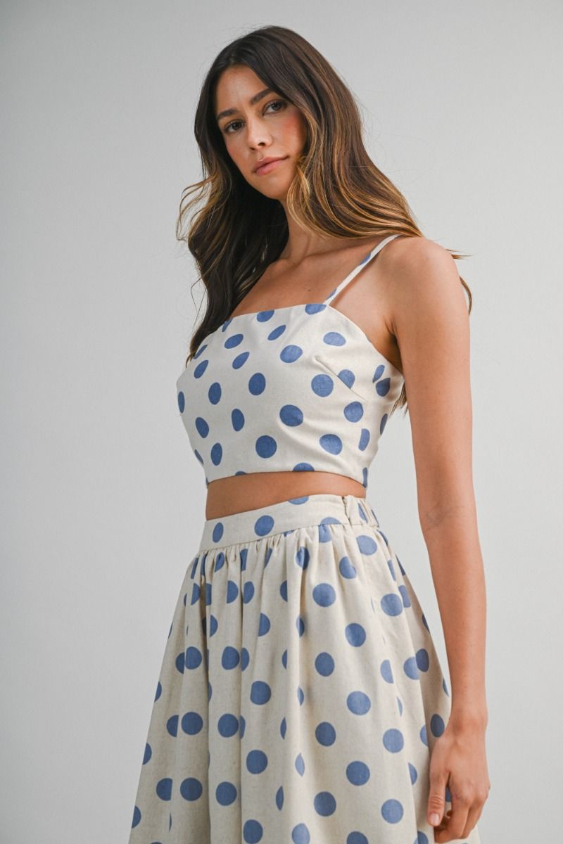 BLUEBELL POLKA DOT SET