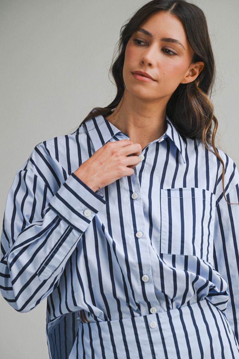 PARK AVENUE STRIPED SKORT SET