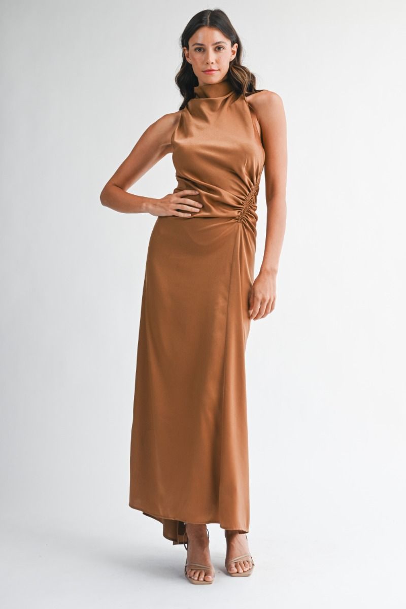 SATIN WHISPER MAXI DRESS
