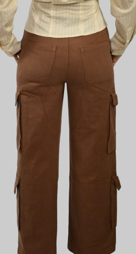 COTTON TWILL CARGO PANT