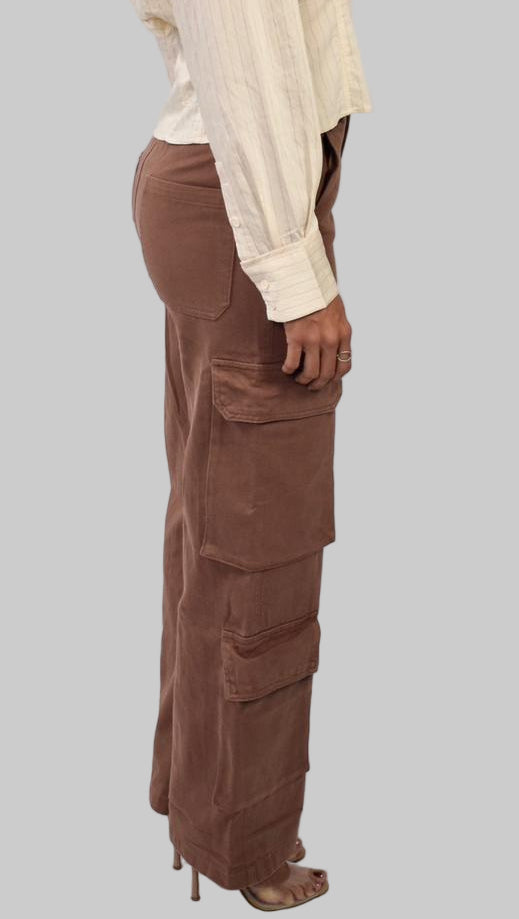 COTTON TWILL CARGO PANT