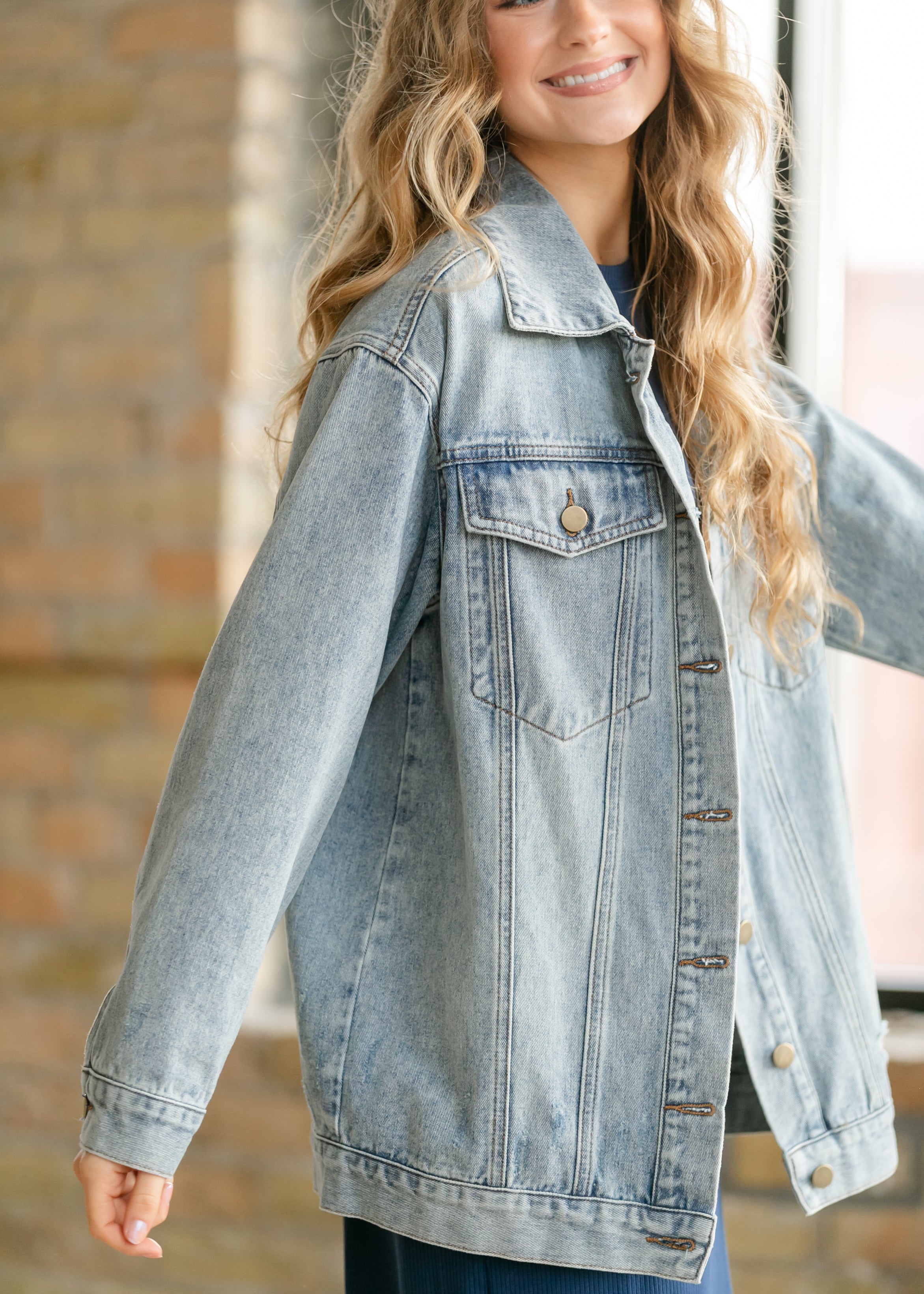 Chaqueta vaquera oversize Brinx