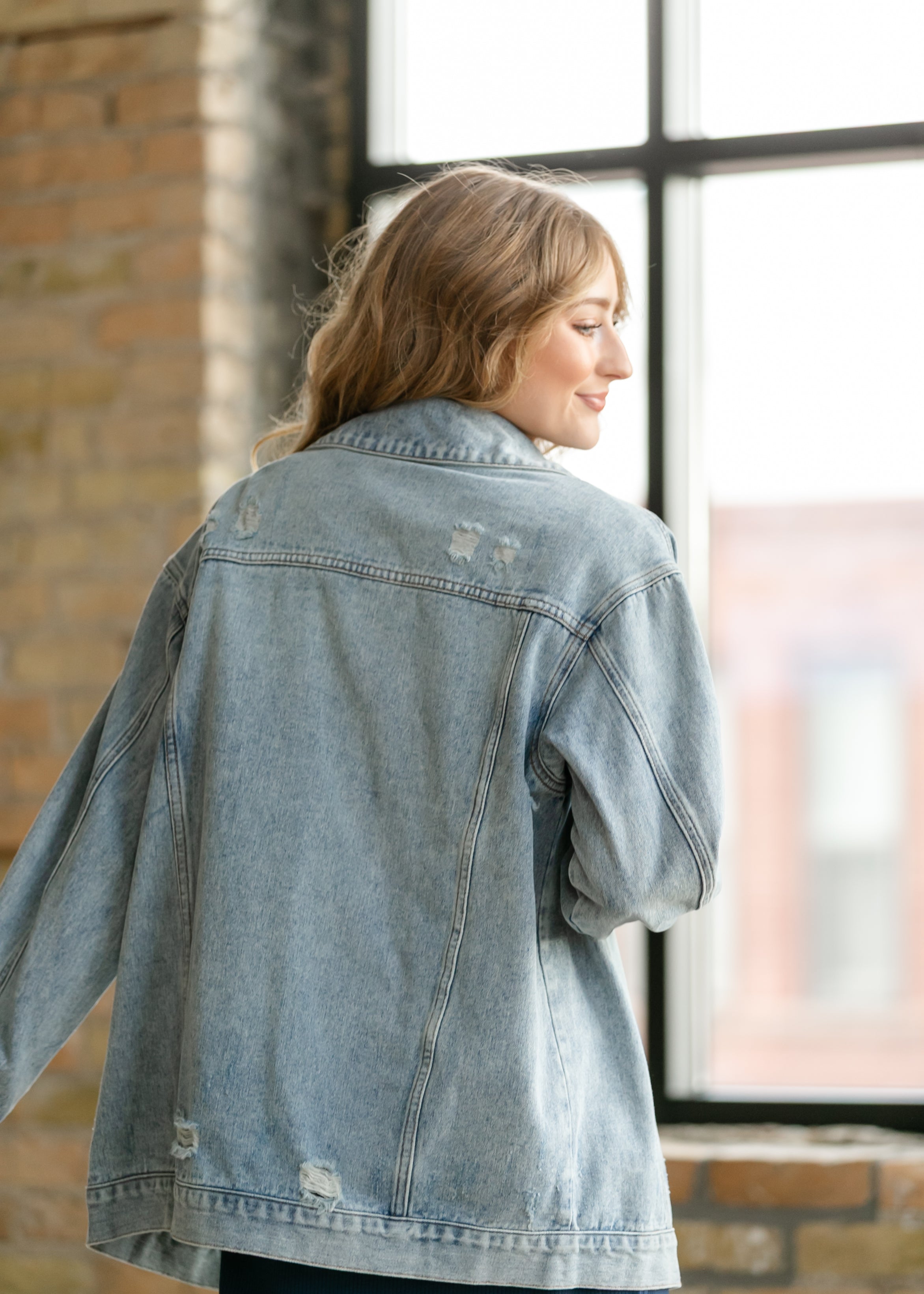 Chaqueta vaquera oversize Brinx