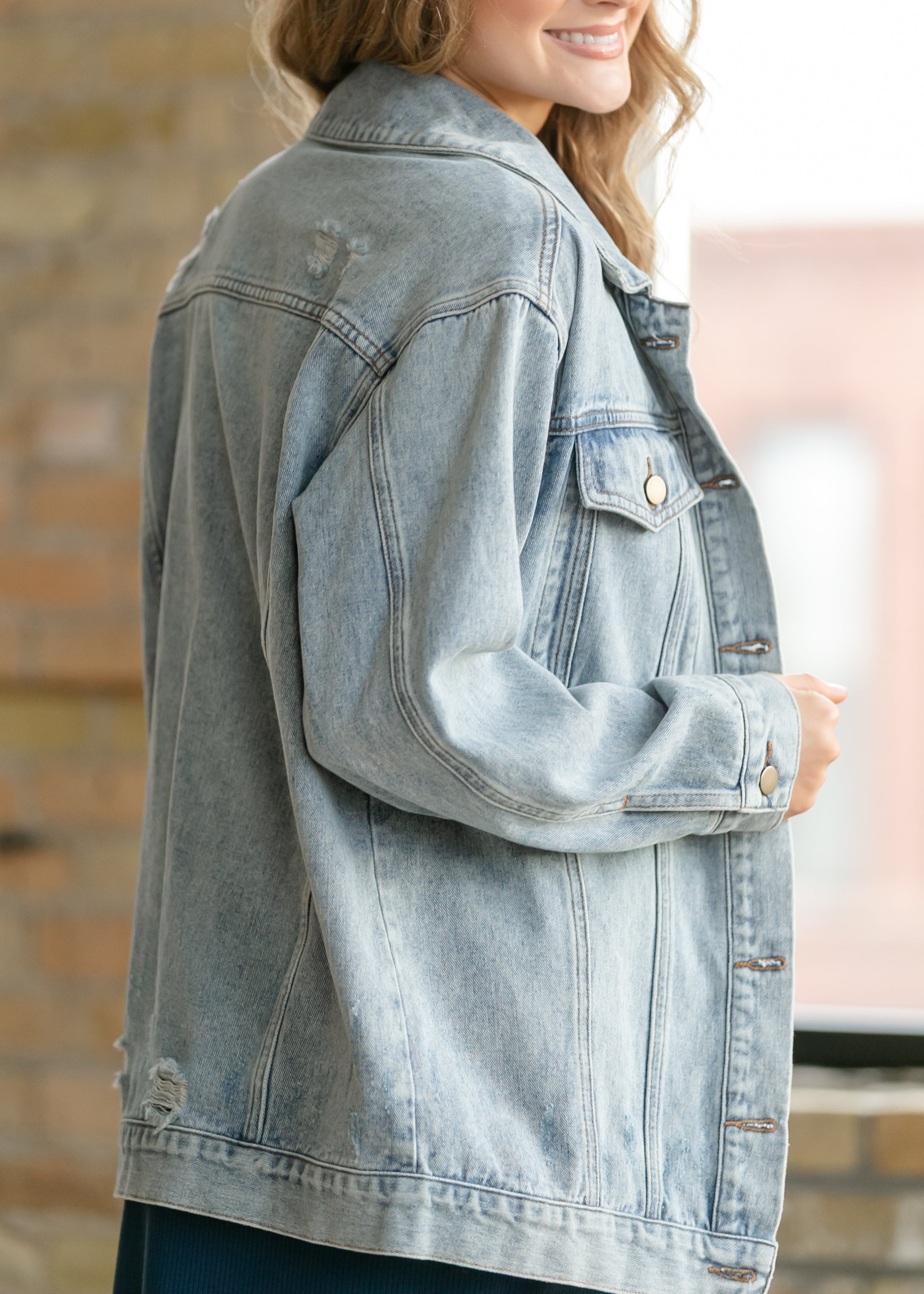 Chaqueta vaquera oversize Brinx