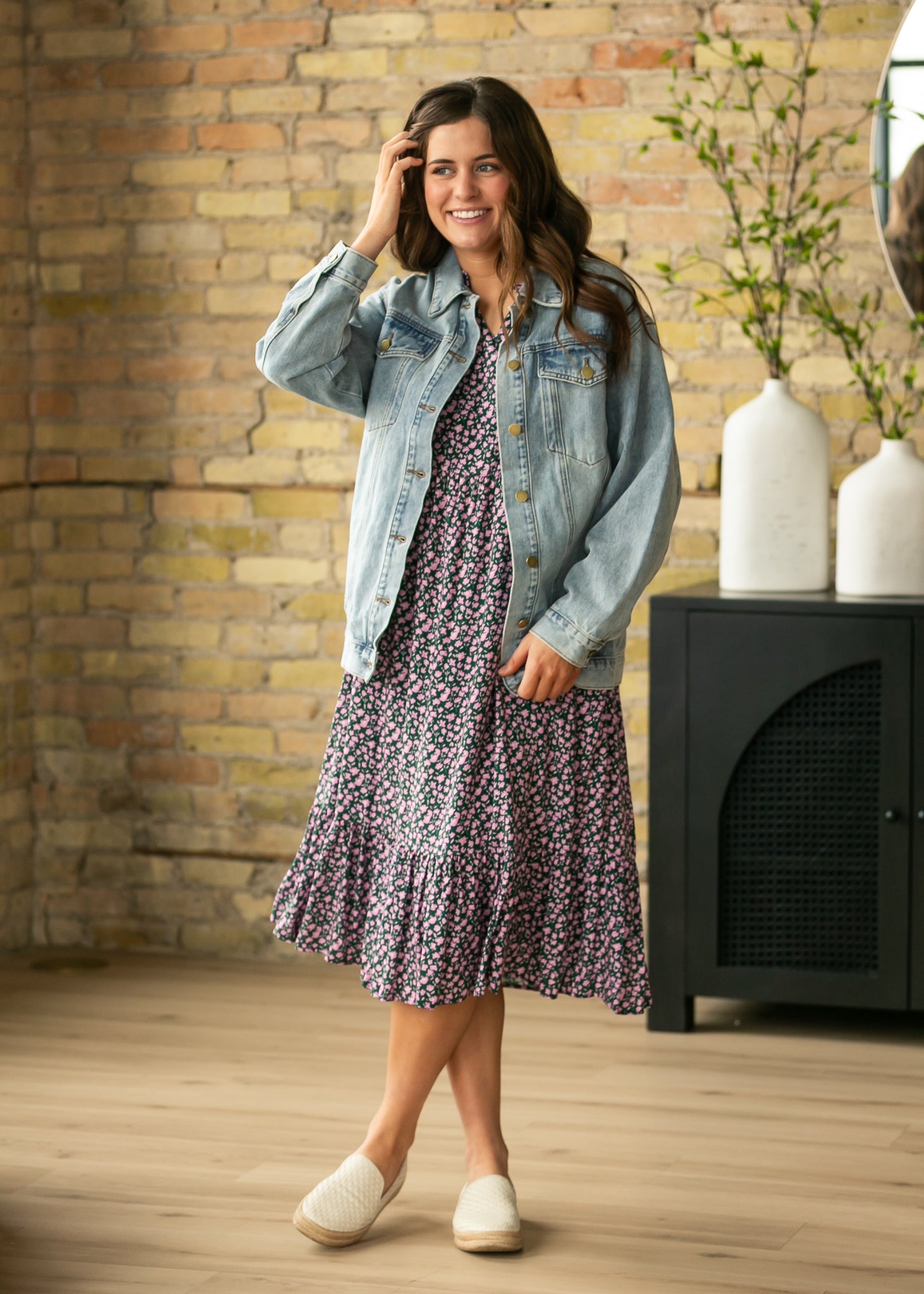 Chaqueta vaquera oversize Brinx