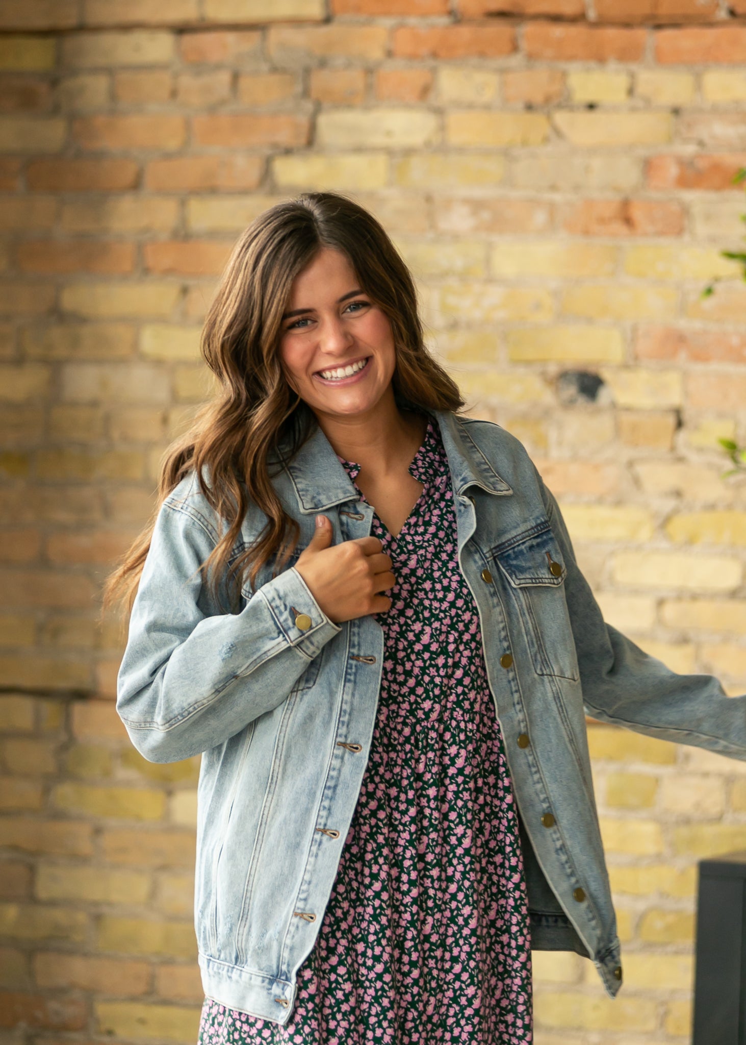 Chaqueta vaquera oversize Brinx